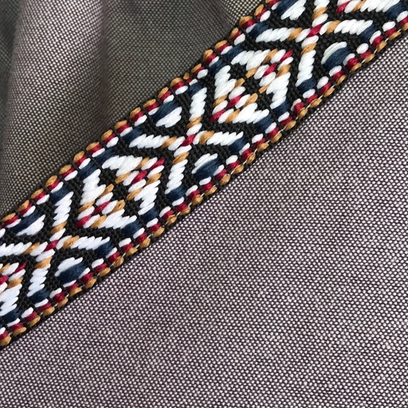 Gray Sky Boho Peasant Top - Picture 7 of 8